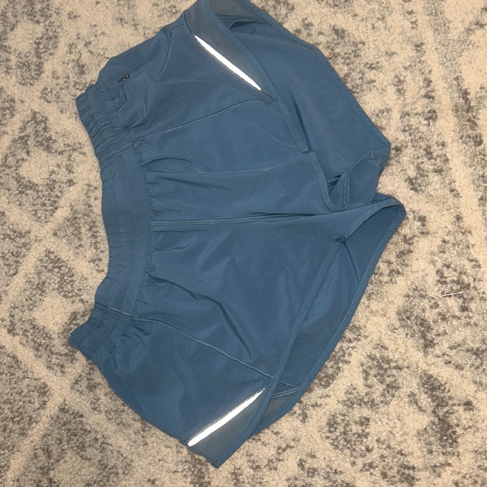 Blue Lululemon shorts